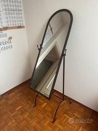 Specchio artigianale ferro battuto