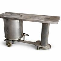 Bollitore acqua a gas 100 litri professionale