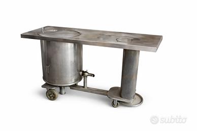 Bollitore acqua a gas 100 litri professionale