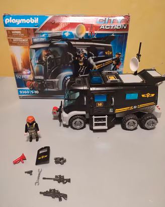 Playmobil city action 9360 furgone unità speciale