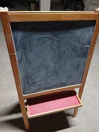 lavagnetta a cavalletto in legno 