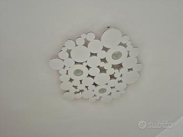 Plafoniera CATTANEO – BOLLE Metallo Bianco a LED