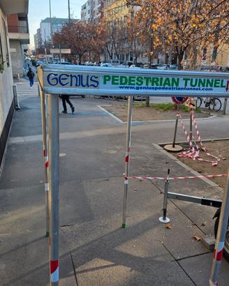 tunnel pedonale pedestrian genius