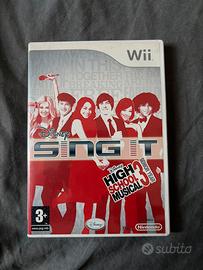Disney sing it high school musical 3 nintendo wii