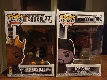 Funko Pop Ice Cube + Notorius Big