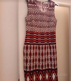 Vestito fantasia geometrica 
