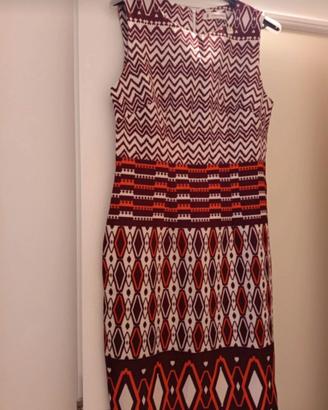 Vestito fantasia geometrica 