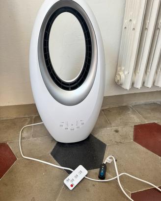 Ventilatore senza pale di design con telecomando
