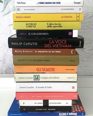 15 libri di varie edizioni