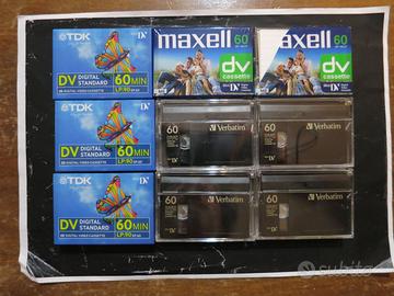 Cassette mini DV 60 min TDK MAXELL VERBATIM