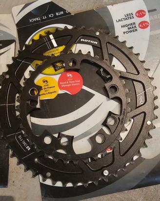 Corone Rotor 52/36T, leggermente usata 