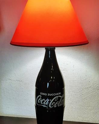 Lampada Bottiglia - artigianale - Coca Cola