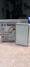 WiFi Modem Router X5 N600 Sitecom