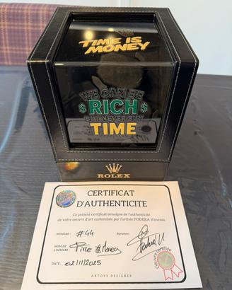 Watch Winder Artistico “Time is Money”