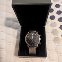 Orologio Emporio Armani cronografo acciaio 
