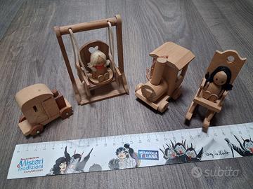 Giocattoli legno