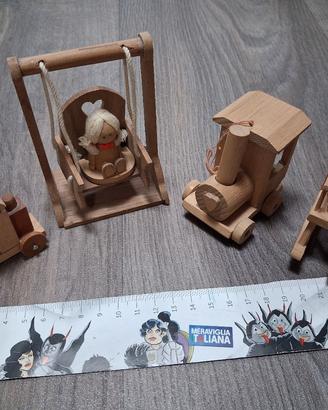 Giocattoli legno