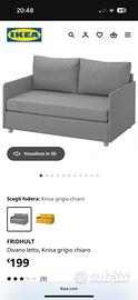 Divano letto fridhult