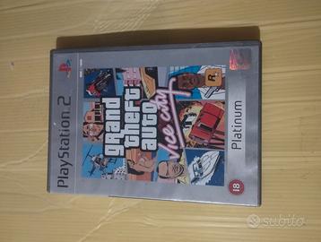 GTA vice city Platinum play station 2