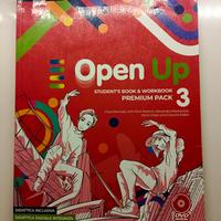 Libro scolastico con DVD-Rom OPEN UP 3