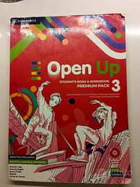 Libro scolastico con DVD-Rom OPEN UP 3