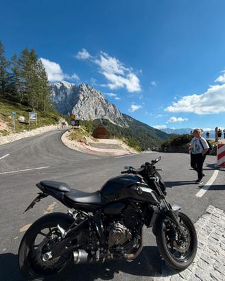 mt-07 35 kw del 2019 accessoriata e  full power