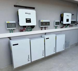 Impianto fotovoltaico mono/trifase 8kw + 15 kwh