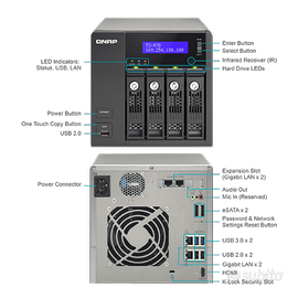 nas qnap ts 470 10gb ram