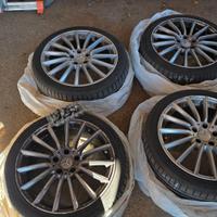 Cerchi e gomme Mercedes classe c