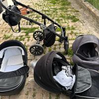 Trio anex passeggino culla