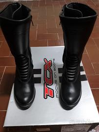 stivali moto donna