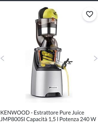 estrattore a freddo Kenwood 