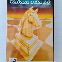 C64 cassetta gioco vintage COLOSSUS CHESS