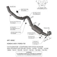 Kit collettori Leovince x Honda X-ADV / FORZA 750