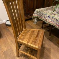 Set di 6 sedie indonesiane cucina soggiorno