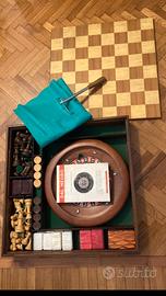 Set completo Dal Negro – Roulette,scacchi,dama
