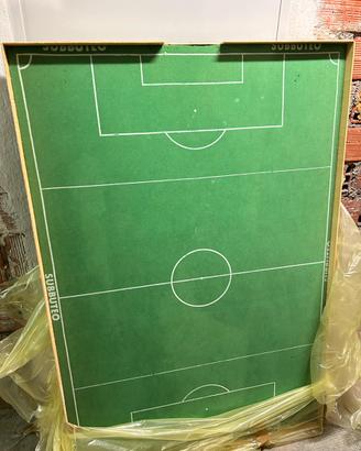 Superficie di gioco Subbuteo con Porte e 9 Squadre