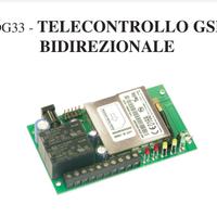 TDG-33 telecomando via SMS a 4 canali 2u + 2e