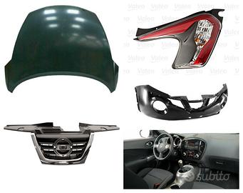 Nissan Juke paraurti parafango fanale airbag 14-19