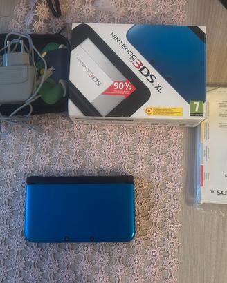 Nintendo 3ds xl con scatola custodia e caricatore