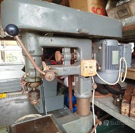 Trapano a colonna + mola da banco 