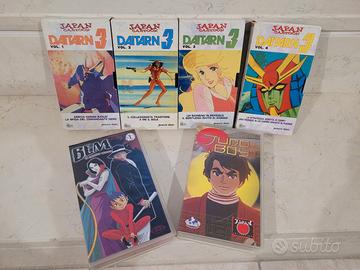 Videocassette vhs cartoni animati anni 80: Daitarn