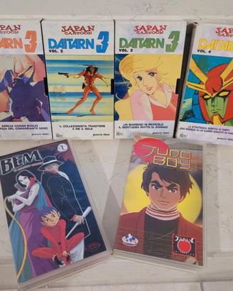 Videocassette vhs cartoni animati anni 80: Daitarn