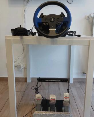 Volante Thrustmaster T150 + pedaliera T3PA Pro