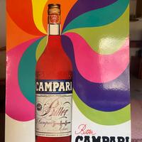 Cartone pubblicitario bitter campari