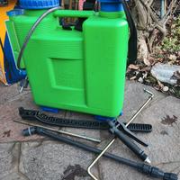 Pompa a spalla per giardinaggio fai da te
