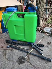 Pompa a spalla per giardinaggio fai da te