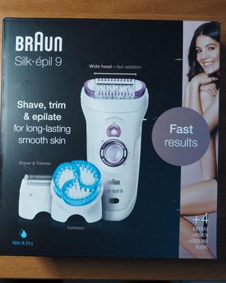 Braun Silk-épil 9 Epilatore Elettrico Donna