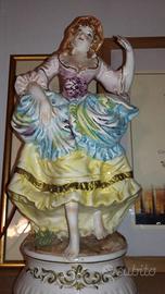 Lampada/Danzatrice - Porcellana Capodimonte