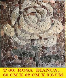 Ciottoli di fiume, ROSA BIANCA ...